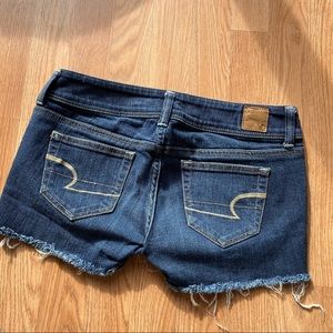 American Eagle Dark Wash Denim Shorts